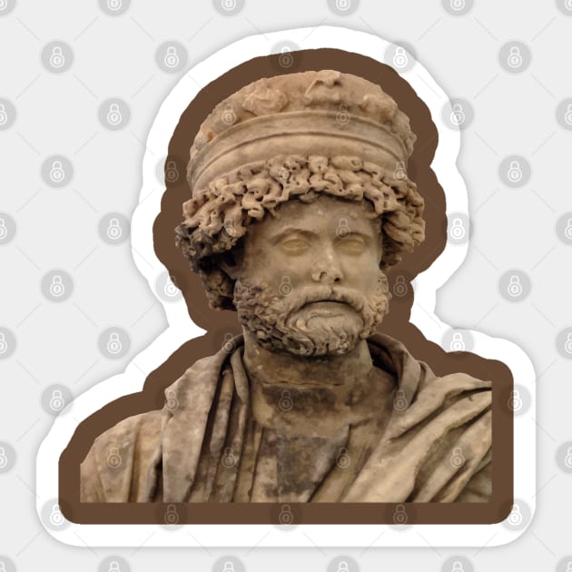 Antonius Claudius Dometeinos Bouleuterion of Aphrodisias Sticker by taiche